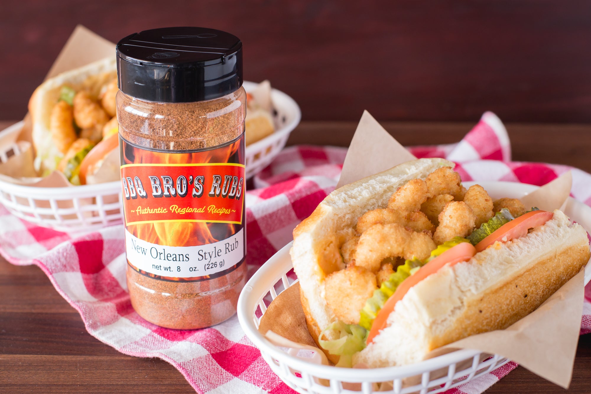 Fried Shrimp BRO’ Boy Sandwich.