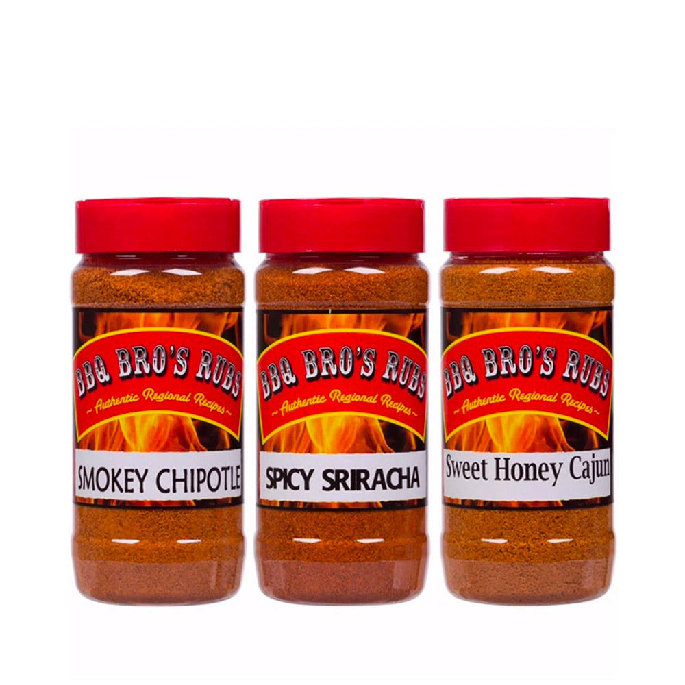 BBQ Bros Rubs "Sweet, Smokey & Spicy Style" Set