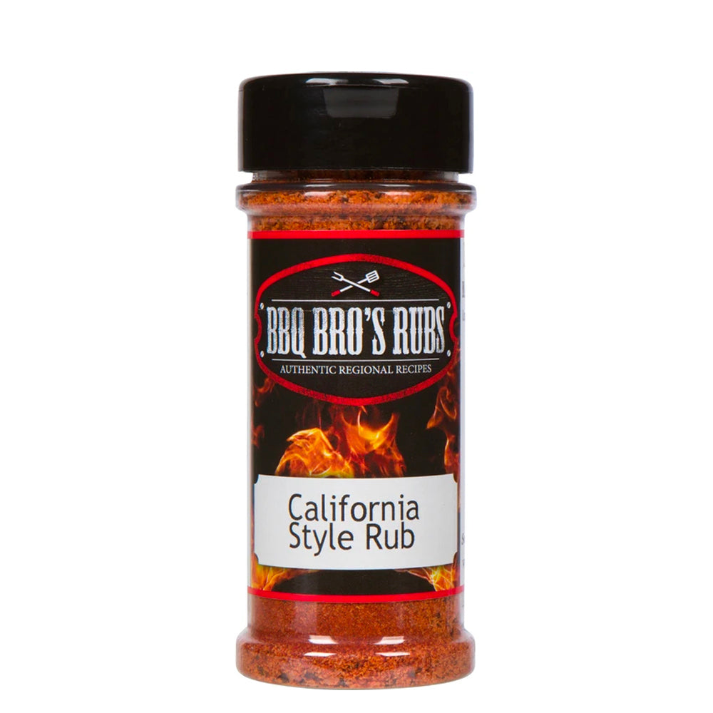 BBQ Bros Rubs "California Style" -Retail Size 4oz.